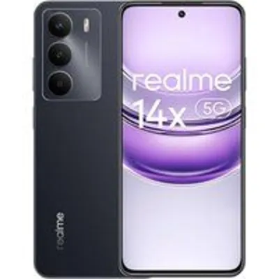 Realme 14x 5G 8GB(+10GB)/256GB Smartphone 6.67" 120Hz Resistencia Militar 810H Android 14 Negro