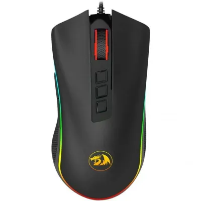 Redragon M711-FPS Cobra RGB Ratón Gaming 24000 DPI Negra