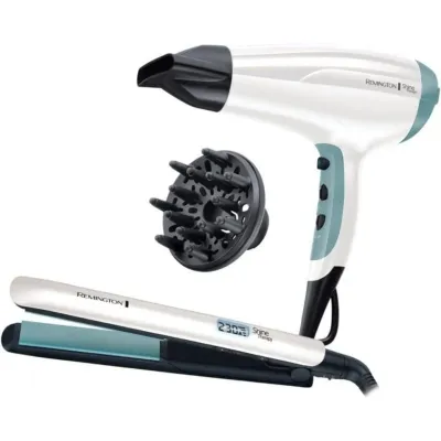 Remington Shine Therapy S8500GP Secador+Plancha 2300W Blanco