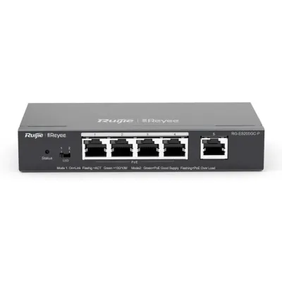 Ruijie Networks RG-ES205GC-P Switch 5 Puertos PoE L2 Gigabit Ethernet