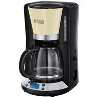 Russel Hobbs Colours Plus+ Classic Cream Cafetera de Goteo 1.25L 1100W