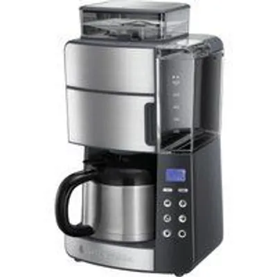Russell Hobbs Grind and Brew Thermal Carafe Cafetera Automática Combinada 1L Acero Inoxidable