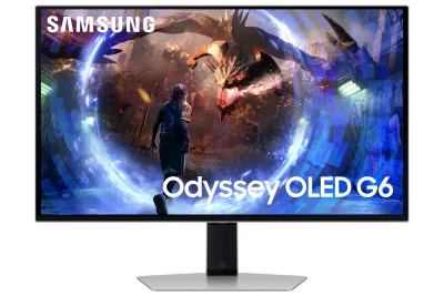 Samsung G60SD pantalla PC 27" QHD OLED Plata