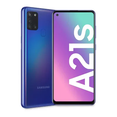 Samsung Galaxy A21s SM-A217F/DSN 16,5 cm (6.5") SIM doble Android 10 4G USB Tipo C 3 GB 32 GB 5000 mAh Azul