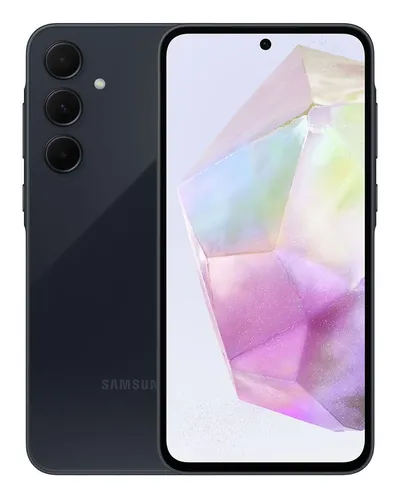 Samsung Galaxy A35 5G 16,8 cm (6.6") Ranura híbrida Dual SIM Android 14 USB Tipo C 6 GB 128 GB 5000 mAh Marina