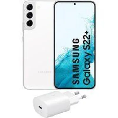 Samsung Galaxy S22 Plus 5G 256GB Blanco Libre + Cargador 25W
