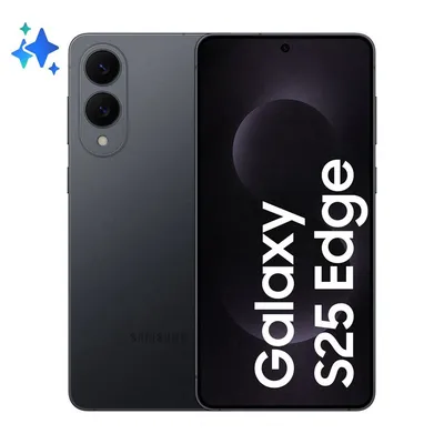 Samsung Galaxy S25 Edge 17 cm (6.7") SIM doble Android 15 5G USB Tipo C 12 GB 256 GB 3900 mAh Negro