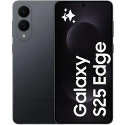 Samsung Galaxy S25 Edge 5G Móvil Ultrafino con Galaxy AI 6.7" 12GB 256GB Titanio Negro