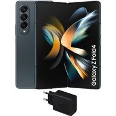 Samsung Galaxy Z Fold4 12/256GB Verde Libre + Cargador de Pared 25W