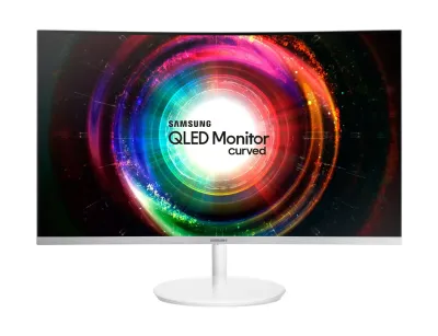Samsung LC32H711QEU LED display 81,3 cm (32") 2560 x 1440 Pixeles Quad HD Blanco