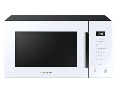 Samsung MG23T5018CW Negro, Blanco Microondas con grill Encimera 23 L 800 W