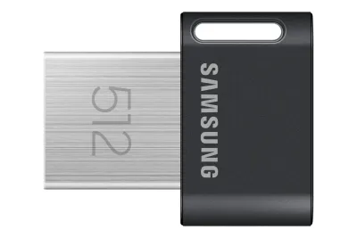 Samsung MUF-512AB unidad flash USB 512 GB USB tipo A 3.2 Gen 1 (3.1 Gen 1) Negro, Acero inoxidable