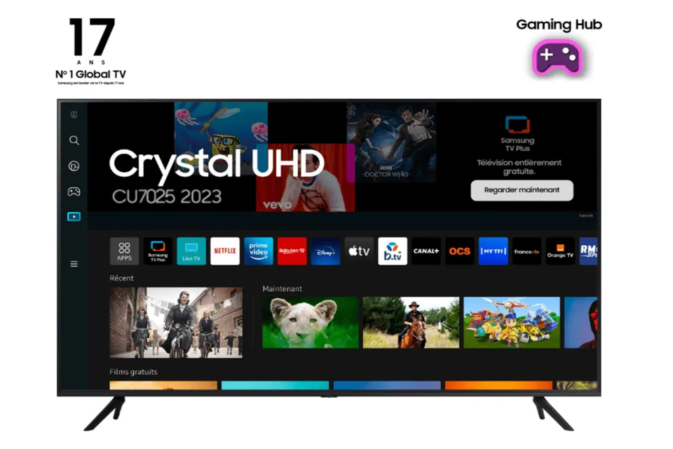 Samsung Series 7 TU50CU7025K 127 cm (50") 4K Ultra HD Smart TV Wifi Negro