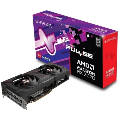 Sapphire PULSE AMD RADEON RX 9070 16GB GDDR6 FSR 4