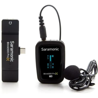 Saramonic Blink500 ProX B5 Sistema Inalámbrico Lavalier Receptor USB-C