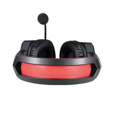 Savio Auriculares con cable Jack 3.5mm USB Micrófono LED Rojo Gaming