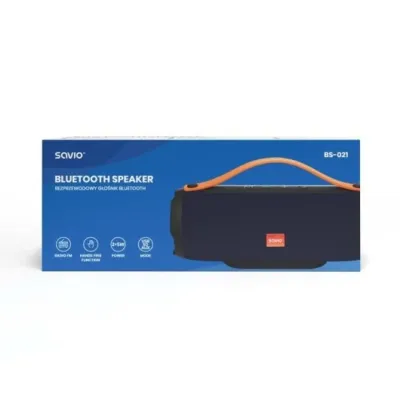 Savio Portátil Bluetooth 10W con Radio FM y SD