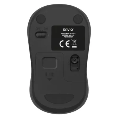 Savio Ratón inalámbrico 1000 DPI Bluetooth/USB con receptor