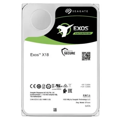 Seagate Exos X18 16TB SAS 3.5" 7200RPM 256MB Cache