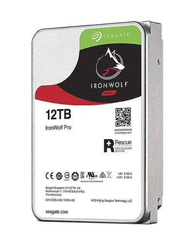 Seagate IronWolf Pro 12TB 7200RPM 256MB 3.5" SATA III