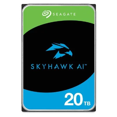 Seagate SkyHawk AI 20TB HDD 7200RPM 256MB SATA III
