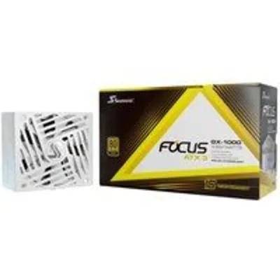 Seasonic Focus GX-750 White ATX 3 PCIe 5.1 750W 80 Plus Gold Modular