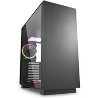 Sharkoon Pure Steel RGB Cristal Templado USB 3.1 Negra