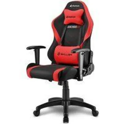 Sharkoon Skiller SGS2 Jr. Silla Gaming Infantil Negro/Rojo