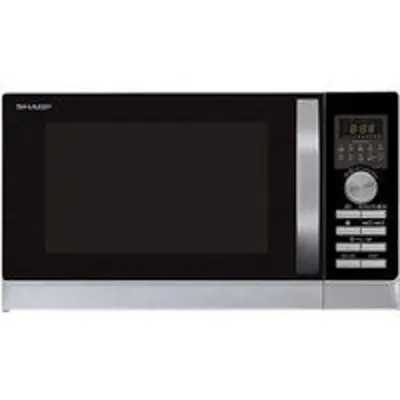 Sharp R843INW Microondas con Grill 3 en 1 25L 900W Plata