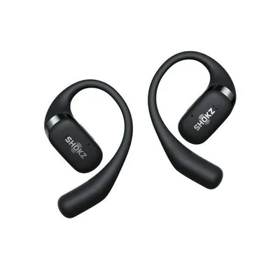 Shokz OpenFit Auriculares Inalámbricos Deportivos Bluetooth Negro