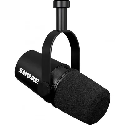 Shure MV7X Micrófono Profesional XLR para Podcast y Grabaciones