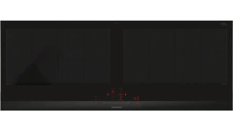 Siemens EX275HXC1E hobs Aluminio, Negro Integrado 90 cm Con placa de inducción 4 zona(s)