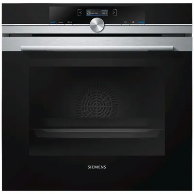 Siemens HB673GBS1 Horno Multifunción Pirolítico 60cm A+ Cristal Negro
