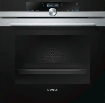 Siemens HR675GBS1 horno 71 L 3600 W Negro, Acero inoxidable