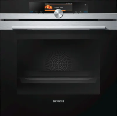 Siemens HS658GXS1 horno 71 L Negro, Acero inoxidable