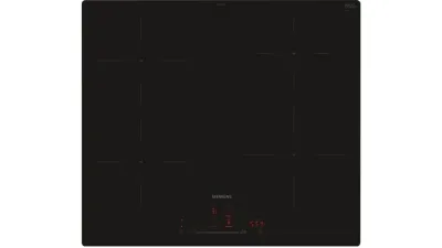 Siemens iQ100 EH601HEB1E hobs Negro Integrado 60 cm Con placa de inducción 4 zona(s)