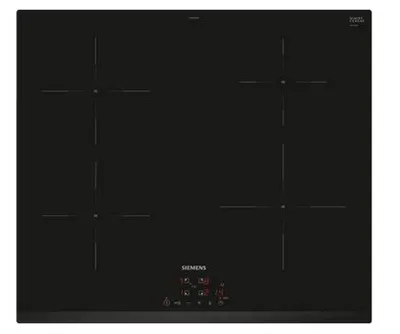Siemens iQ100 EH631BEB6E hobs Negro Integrado 60 cm Con placa de inducción 4 zona(s)