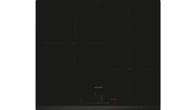 Siemens iQ100 EH631HCC1E hobs Negro Integrado 60 cm Con placa de inducción 3 zona(s)