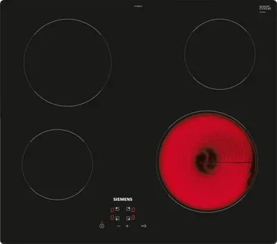 Siemens iQ100 ET61RBEA1E hobs Negro Integrado 60 cm 4 zona(s)