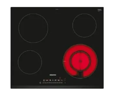 Siemens iQ300 ET631FFP8E hobs Negro Integrado 60 cm Cerámico 4 zona(s)