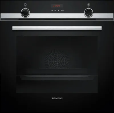 Siemens iQ300 HQ574AER3 horno 71 L Negro, Acero inoxidable
