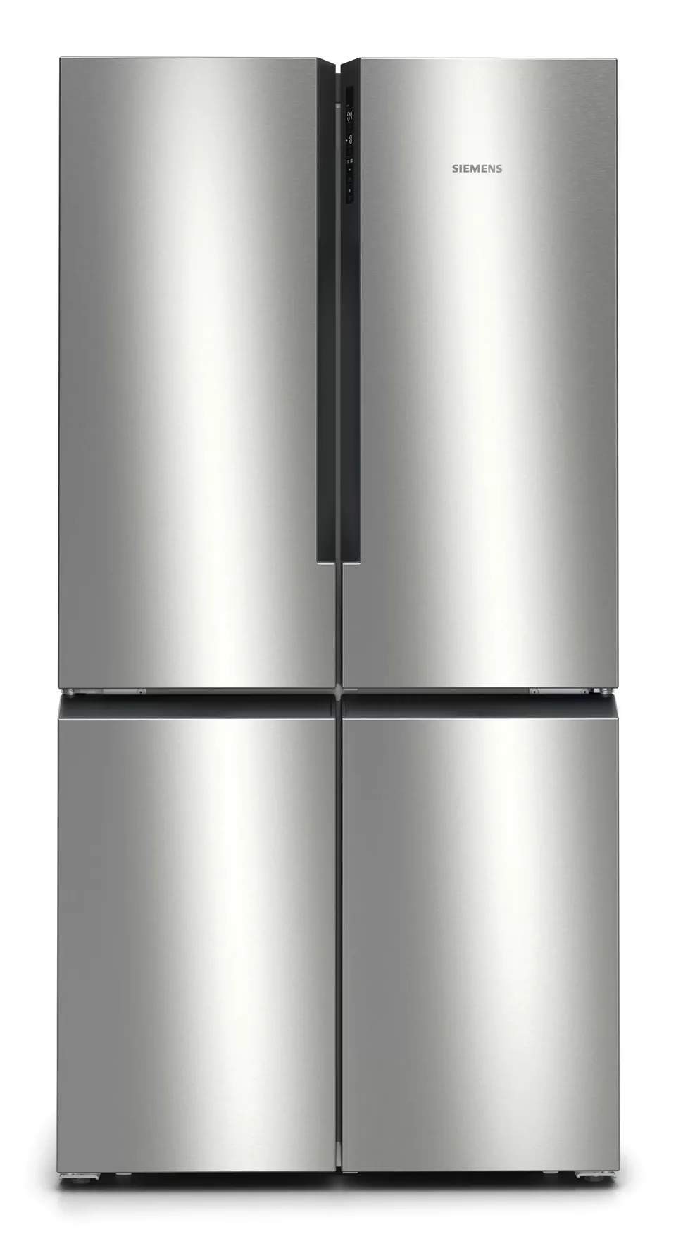 Siemens iQ300 KF96NVPEA nevera puerta lado a lado Independiente 605 L E Plata