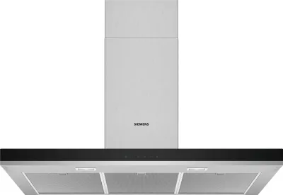Siemens iQ300 LC96BHM50 campana De pared Acero inoxidable 604 m³/h