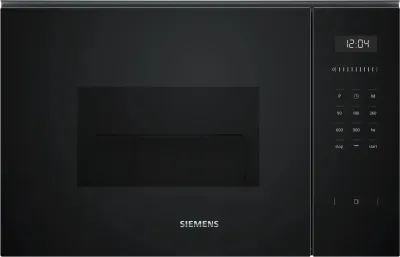 Siemens iQ500 BE555LMB1 microondas Negro Microondas con grill Integrado 25 L 900 W