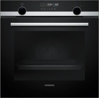 Siemens iQ500 HB578GES3 horno 71 L Negro, Acero inoxidable