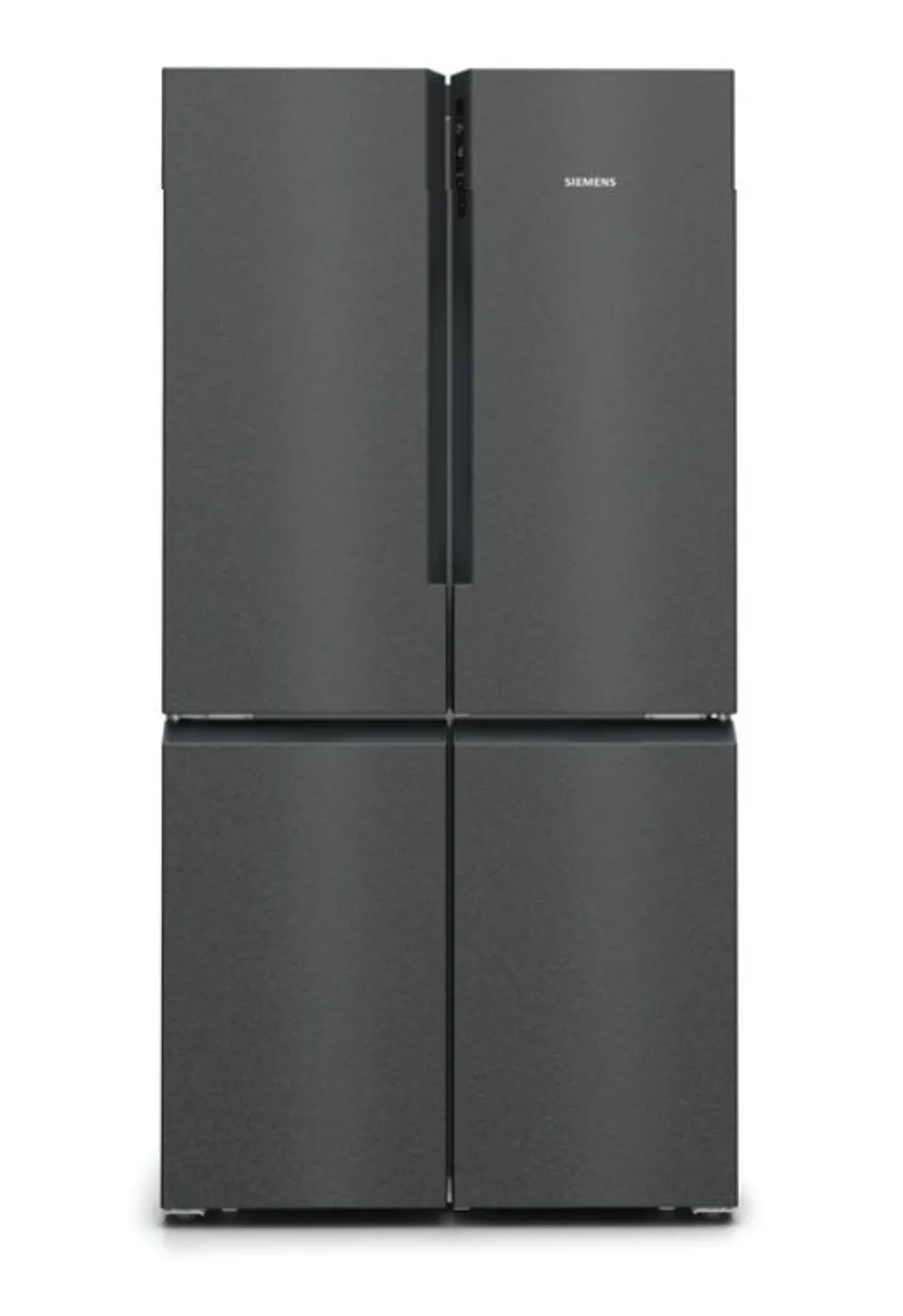 Siemens iQ500 KF96NAXEA nevera puerta lado a lado Independiente 605 L E Negro, Acero inoxidable