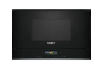 Siemens iQ700 BE732L1B1 microondas Negro Microondas combinado Integrado 21 L 900 W