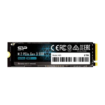 Silicon Power P34A60 2TB PCIe3x4 M.2 SSD 2200MB/s ECC SLC