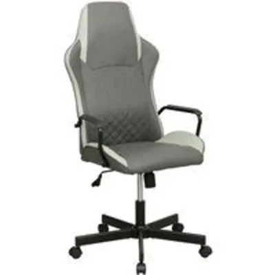 Silla de oficina Nórdica Polipiel Base Acero Altura Ajustable Hasta 128cm 120kg