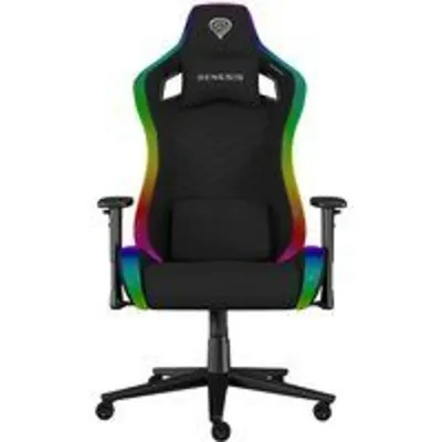 Silla gaming Genesis Trit 660 RGB 150kg Ergonomía Metal Reposabrazos 2D Retroiluminación